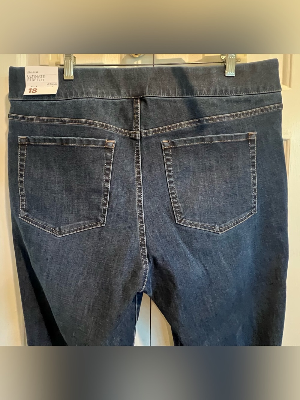 NWT⭐️Lane Bryant Dark Indigo, High Rise, Ultra Stretch Jeggings / Skinny Jeans - Picture 5 of 12